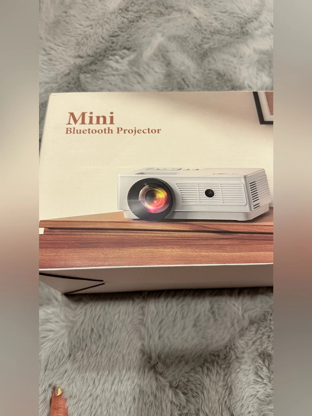 Target Mini Bluetooth Projector White - Picture 1 of 2